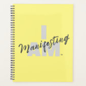IAM MANIFESTING PLANNER (UNDATED) 8.5X11 PLANER (Vorderseite)