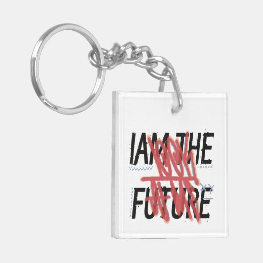Iam the future schlüsselanhänger (Vorderseite links)