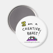 Iamabest Magnet (Vorderseite/Rückseite)