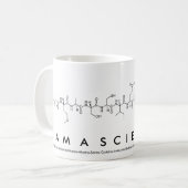 IAmAScientist Peptidname Tasse (Vorderseite Links)