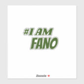 #IAmFano Fano Amhara Sticker (Blatt)