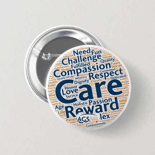 #IAmGeriatrics Knopf Button (Vorne & Hinten)