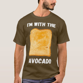 Iampamp39m mit dem Avocado Toast Funny Halloween T-Shirt
