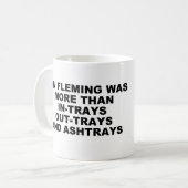 Ian-Fleming-Tasse Kaffeetasse (Vorderseite Links)