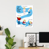 Ian - Ich kann bekleidetes Poster bekommen (Heimbüro)