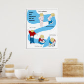 Ian - Ich kann bekleidetes Poster bekommen (Küche)