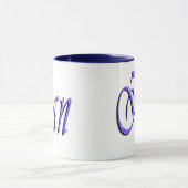 Ian, Name, Logo, Blue Ringer Combo Coffee Mug Tasse (Zentrum)