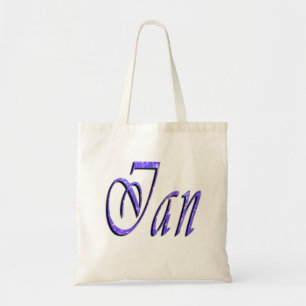 Ian, Name, Logo, Kindy Library Tote Bag Tragetasche