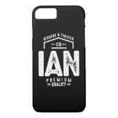 Ian Personalisiert Name Birthday Gift Case-Mate iPhone Hülle (Rückseite)
