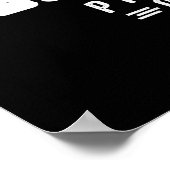 Ian Personalisiert Name Birthday Gift Poster (Ecke)