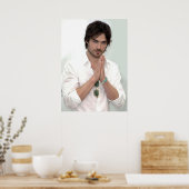 Ian Somerhalder Damon Salvatore Poster (Küche)