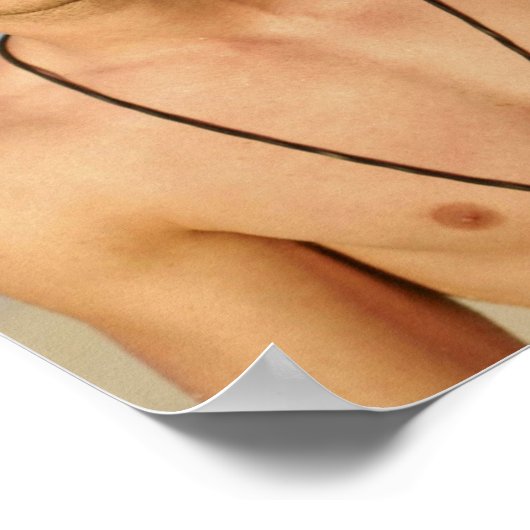 Ian Somerhalder Damon Salvatore Poster (Ecke)