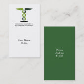 IANHP-Logo Visitenkarte (Vorne/Hinten)