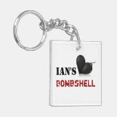 Ians Bomben-Schlüsselanhänger Schlüsselanhänger (Vorderseite links)