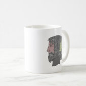 ianus janus face kaffeetasse (VorderseiteRechts)