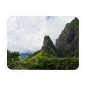 iao nadel Staat Denkmal in maui hawaii Magnet (Horizontal)