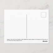 Iao Needle in Iao Valley Staat Park, Maui, Hawaii Postkarte (Rückseite)