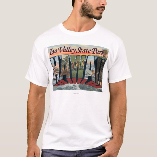 Iao Tal-Staats-Park, Hawaii T-Shirt (Vorderseite)