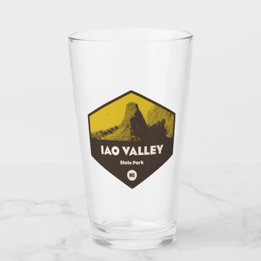 Iao Valley Staat Park Hawaii Glas (Vorderseite)
