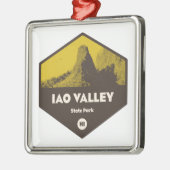 Iao Valley Staat Park Hawaii Ornament Aus Metall (Links)