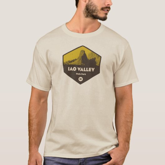 Iao Valley Staat Park Hawaii T-Shirt (Vorderseite)