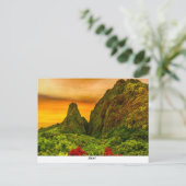 Iao Valley Staat Park Postcard Postkarte (Stehend Vorderseite)