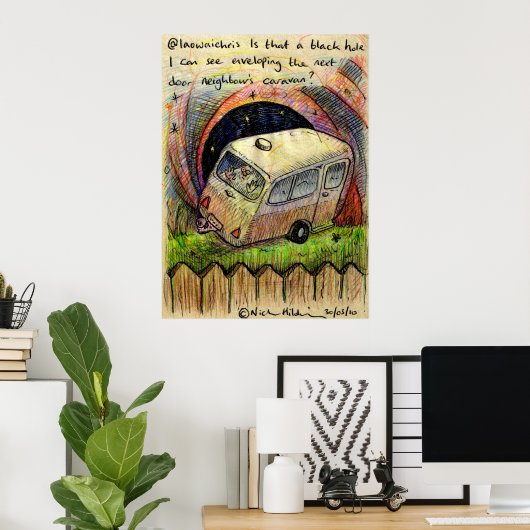 @Iaowiris irkafirka print Poster (Heimbüro)