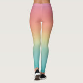 Iat Sleep Yoga Wiederholung Pastel Ombré Leggings (Rückseite)