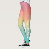 Iat Sleep Yoga Wiederholung Pastel Ombré Leggings (Links)
