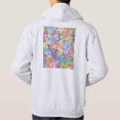 Ibadan Nigeria City Map Hoodie (Rückseite)