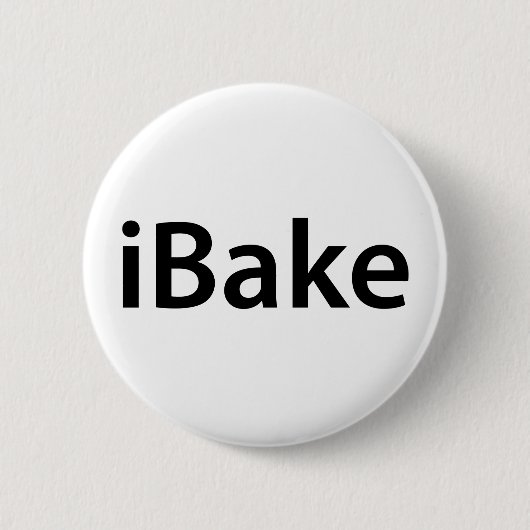 iBake T - Shirt Button (Vorderseite)