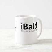 iBald Funny Mug Cup Spaß Kaffeetasse (VorderseiteRechts)
