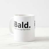 iBald Funny Mug Cup Spaß Kaffeetasse (Vorderseite Links)