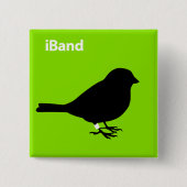 iBand Grün Button (Vorderseite)