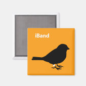 iBand Orange Magnet (Vorderseite/Rückseite)