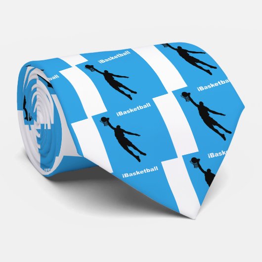 iBasketball Krawatte (Gerollt)