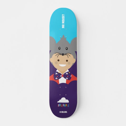 Ibbleobble™ - Herr Mousey - Skate-Plattform - Skateboard (Vorne)