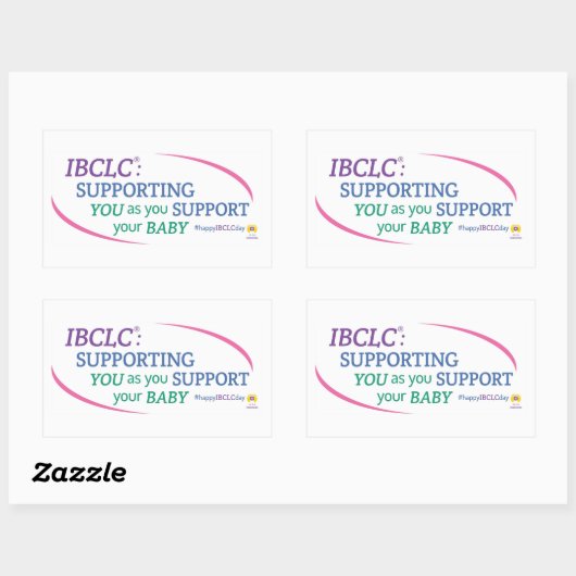IBCLC® Day Stickers (Englisch) (Blatt)