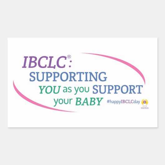 IBCLC® Day Stickers (Englisch) (Vorderseite)