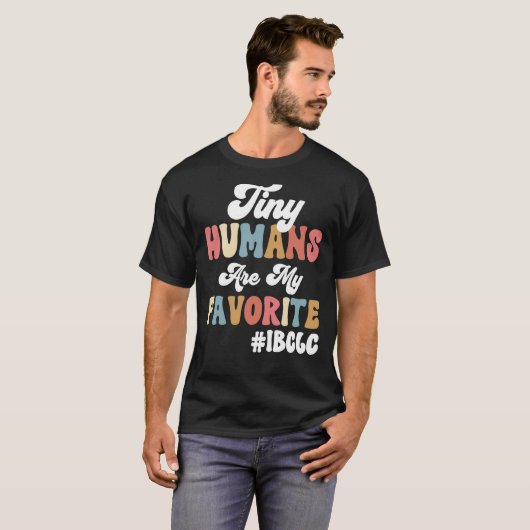 IBCLC Stillberatung Stillen Berater T-Shirt (Vorne ganz)