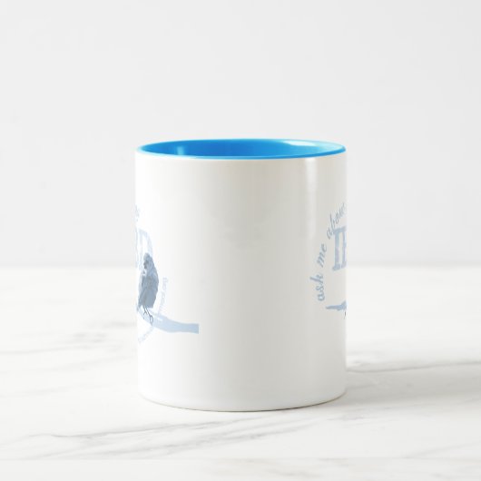 IBD Bewusstseins-Tasse - wenig Birdie Zweifarbige Tasse (Mittel)