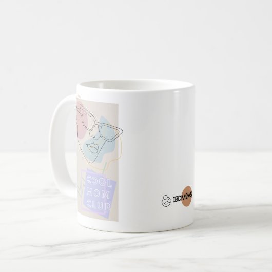 IBDMoms Coole Mama Kaffeetasse (Vorderseite Links)