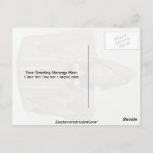 Ibeji-Figur, Yoruba-Volk, Nigeria Postkarte (Rückseite)