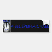 #IBELEIVEINMICHAEL Autoaufkleber (Vorne)
