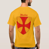 Ibelin Familienwappen Shirt (Rückseite)