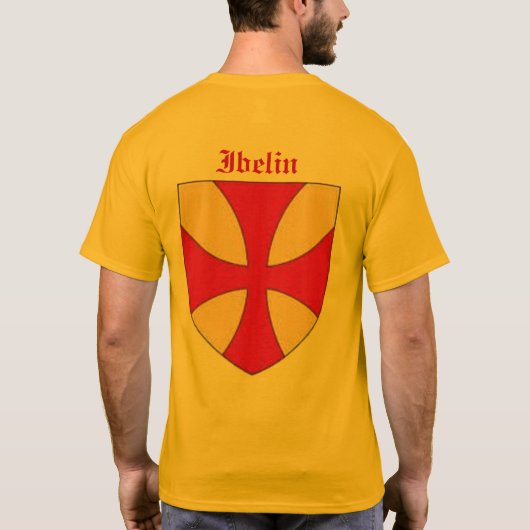 Ibelin Familienwappen Shirt (Rückseite)
