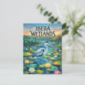 Iberá-Feuchtgebiete Argentinien Postkarte (Stehend Vorderseite)