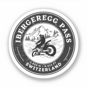 Ibergeregg - Schweizer Alpen Aufkleber