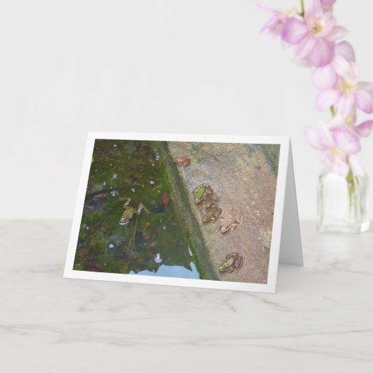 Iberische Froschkarte Karte (Orchidee)