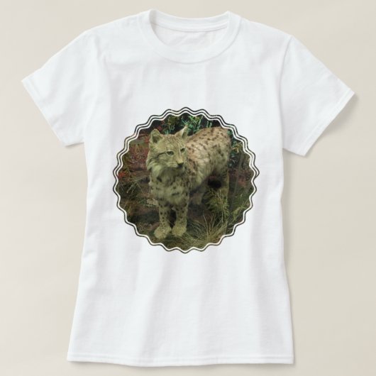 Iberischer Luchs-Damen-T - Shirt (Design vorne)